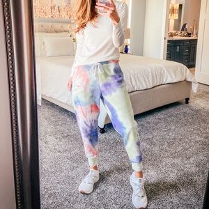 NIKE WOMEN'S DRI-FIT TIE-DYE GET FIT PANT